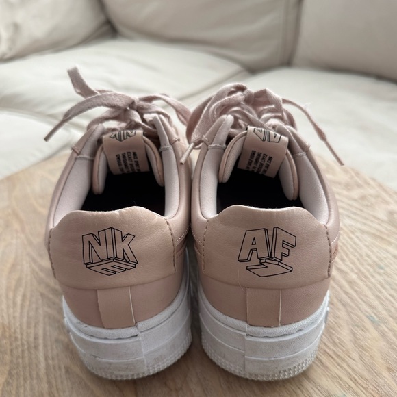NIKE Air Force 1 Pixel Particle Dusty Pink Women’s Shoes Size 8.5 - Picture 4 of 9